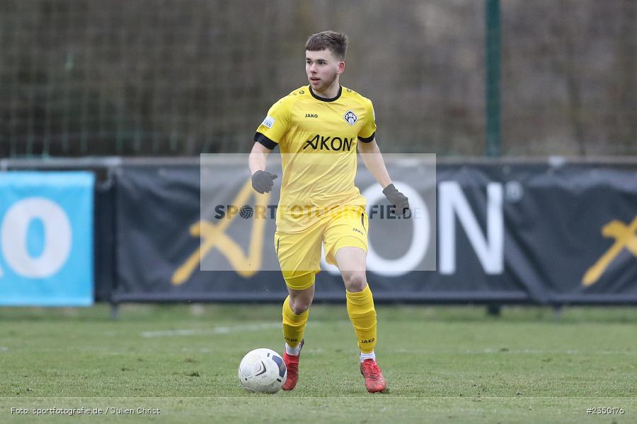 Egor Zelenskiy, Sportgelände Am Sonnenstuhl, Randersacker, 28.01.2023, sport, action, BFV, Fussball, Bayernliga Nord, Regionalliga Bayern, Landesfreundschaftsspiele, DJK, FWK, DJK Gebenbach, FC Würzburger Kickers - Bild-ID: 2350176