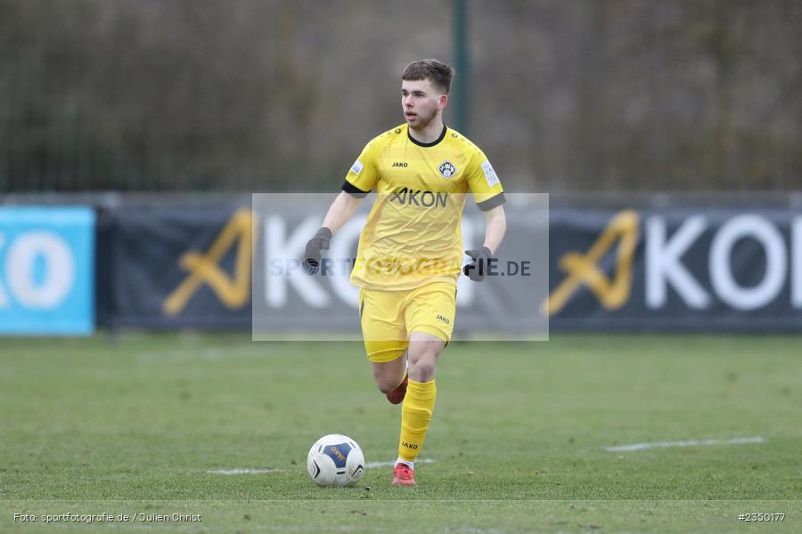 Egor Zelenskiy, Sportgelände Am Sonnenstuhl, Randersacker, 28.01.2023, sport, action, BFV, Fussball, Bayernliga Nord, Regionalliga Bayern, Landesfreundschaftsspiele, DJK, FWK, DJK Gebenbach, FC Würzburger Kickers - Bild-ID: 2350177