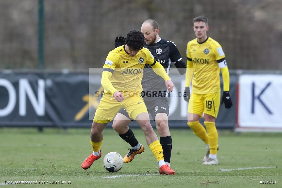 Marcel Fischer, Sportgelände Am Sonnenstuhl, Randersacker, 28.01.2023, sport, action, BFV, Fussball, Bayernliga Nord, Regionalliga Bayern, Landesfreundschaftsspiele, DJK, FWK, DJK Gebenbach, FC Würzburger Kickers - Bild-ID: 2350181