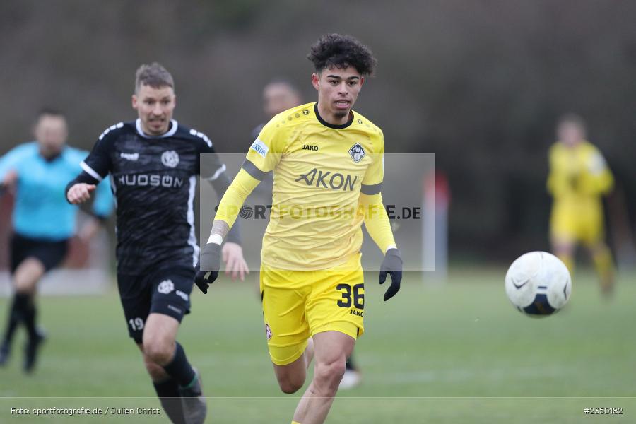 Andre Leipold, Sportgelände Am Sonnenstuhl, Randersacker, 28.01.2023, sport, action, BFV, Fussball, Bayernliga Nord, Regionalliga Bayern, Landesfreundschaftsspiele, DJK, FWK, DJK Gebenbach, FC Würzburger Kickers - Bild-ID: 2350182