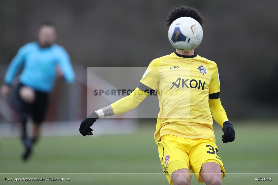 Andre Leipold, Sportgelände Am Sonnenstuhl, Randersacker, 28.01.2023, sport, action, BFV, Fussball, Bayernliga Nord, Regionalliga Bayern, Landesfreundschaftsspiele, DJK, FWK, DJK Gebenbach, FC Würzburger Kickers - Bild-ID: 2350185