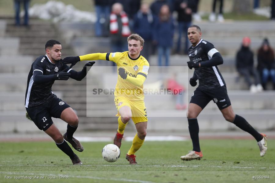 Tim Littmann, Sportgelände Am Sonnenstuhl, Randersacker, 28.01.2023, sport, action, BFV, Fussball, Bayernliga Nord, Regionalliga Bayern, Landesfreundschaftsspiele, DJK, FWK, DJK Gebenbach, FC Würzburger Kickers - Bild-ID: 2350194