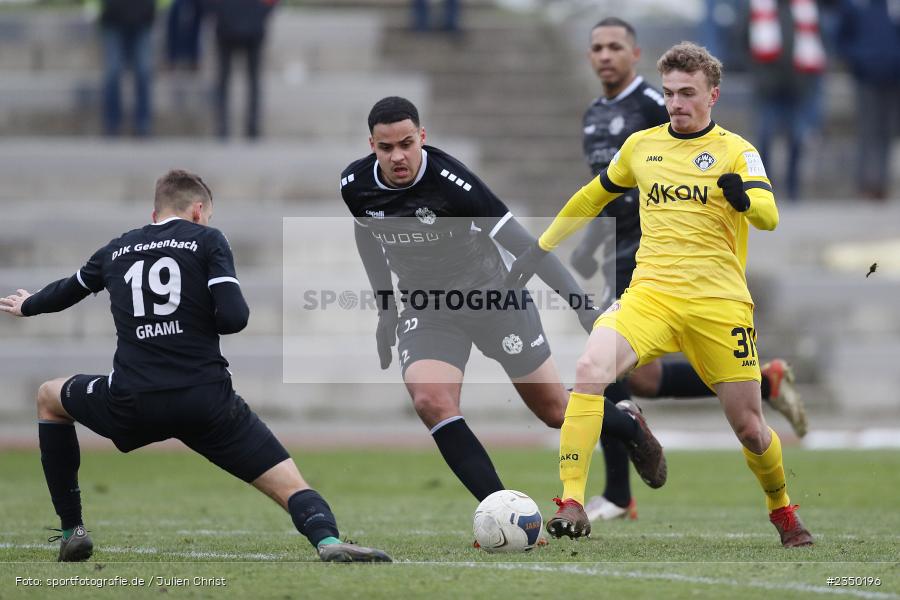 Tim Littmann, Sportgelände Am Sonnenstuhl, Randersacker, 28.01.2023, sport, action, BFV, Fussball, Bayernliga Nord, Regionalliga Bayern, Landesfreundschaftsspiele, DJK, FWK, DJK Gebenbach, FC Würzburger Kickers - Bild-ID: 2350196