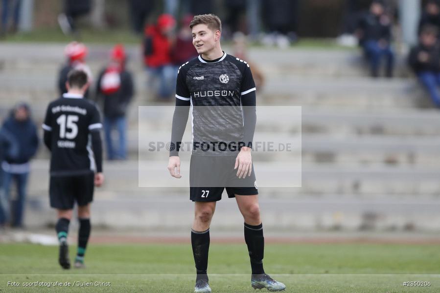 Fabian Vogl, Sportgelände Am Sonnenstuhl, Randersacker, 28.01.2023, sport, action, BFV, Fussball, Bayernliga Nord, Regionalliga Bayern, Landesfreundschaftsspiele, DJK, FWK, DJK Gebenbach, FC Würzburger Kickers - Bild-ID: 2350206