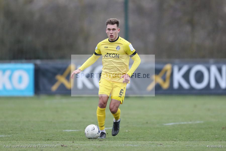 Marius Wegmann, Sportgelände Am Sonnenstuhl, Randersacker, 28.01.2023, sport, action, BFV, Fussball, Bayernliga Nord, Regionalliga Bayern, Landesfreundschaftsspiele, DJK, FWK, DJK Gebenbach, FC Würzburger Kickers - Bild-ID: 2350208