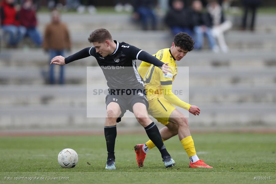 Marcel Fischer, Sportgelände Am Sonnenstuhl, Randersacker, 28.01.2023, sport, action, BFV, Fussball, Bayernliga Nord, Regionalliga Bayern, Landesfreundschaftsspiele, DJK, FWK, DJK Gebenbach, FC Würzburger Kickers - Bild-ID: 2350213