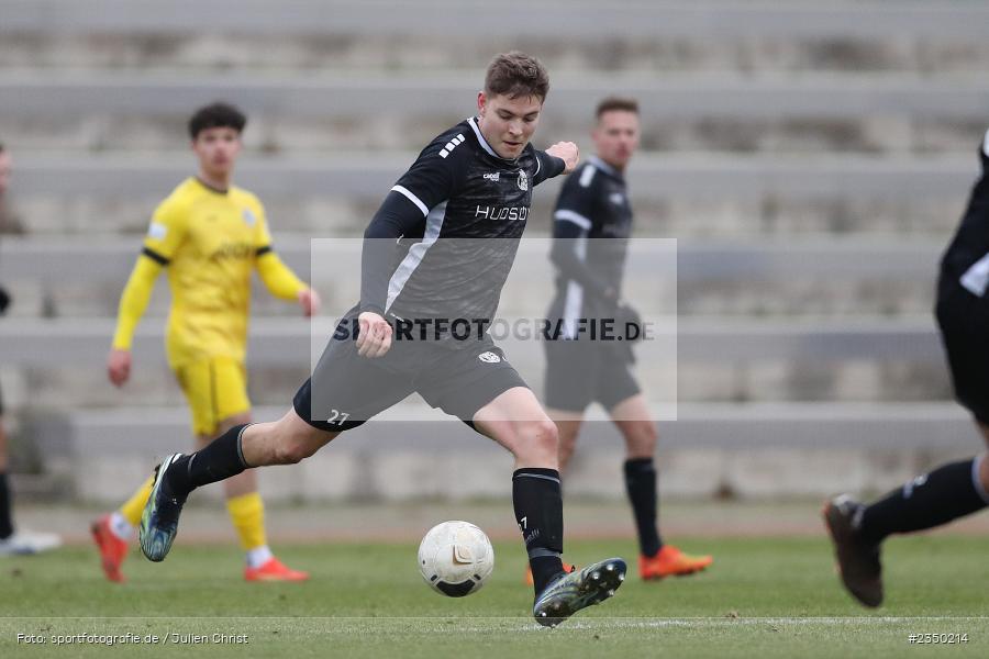 Fabian Vogl, Sportgelände Am Sonnenstuhl, Randersacker, 28.01.2023, sport, action, BFV, Fussball, Bayernliga Nord, Regionalliga Bayern, Landesfreundschaftsspiele, DJK, FWK, DJK Gebenbach, FC Würzburger Kickers - Bild-ID: 2350214