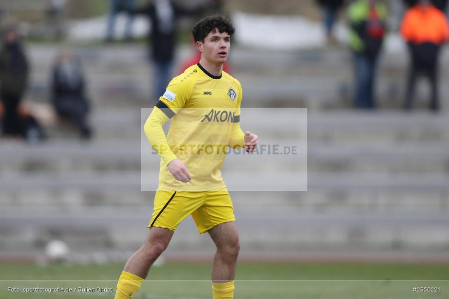 Marcel Fischer, Sportgelände Am Sonnenstuhl, Randersacker, 28.01.2023, sport, action, BFV, Fussball, Bayernliga Nord, Regionalliga Bayern, Landesfreundschaftsspiele, DJK, FWK, DJK Gebenbach, FC Würzburger Kickers - Bild-ID: 2350221