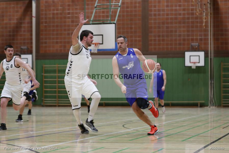 Andre Maier, Erwin-Amann-Halle, Karlstadt, 28.01.2023, sport, action, DBB, Bezirksoberliga Herren, 12. Spieltag, Basketball, SGO, TSV, SG Oerlenbach/Ebenhausen, TSV Karlstadt - Bild-ID: 2350282