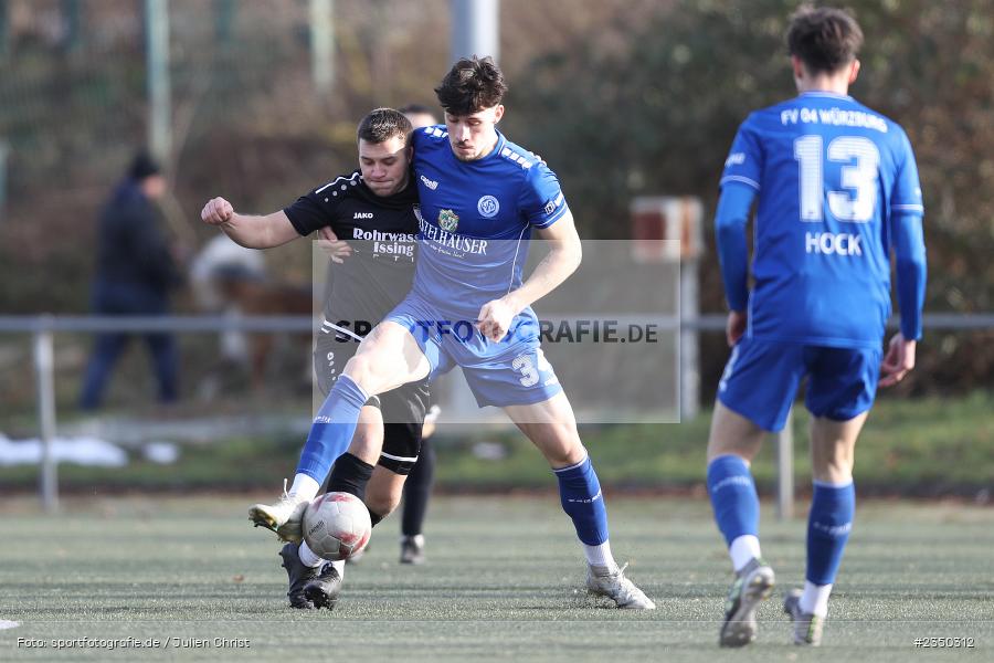 Moritz Gündling, Sepp-Endres-Sportanlage, Würzburg, 29.01.2023, sport, action, Fussball, BFV, Landesfreundschaftsspiele, Landesliga Nordwest, Bayernliga Nord, TSV, FV04, WFV, TSV Unterpleichfeld, Würzburger FV - Bild-ID: 2350312