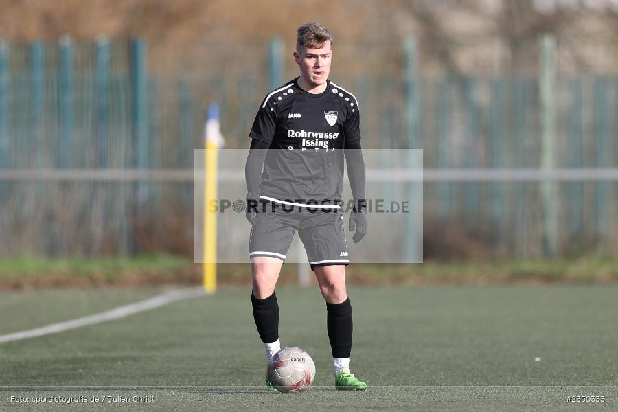 Tillmann Schäfer, Sepp-Endres-Sportanlage, Würzburg, 29.01.2023, sport, action, Fussball, BFV, Landesfreundschaftsspiele, Landesliga Nordwest, Bayernliga Nord, TSV, FV04, WFV, TSV Unterpleichfeld, Würzburger FV - Bild-ID: 2350333