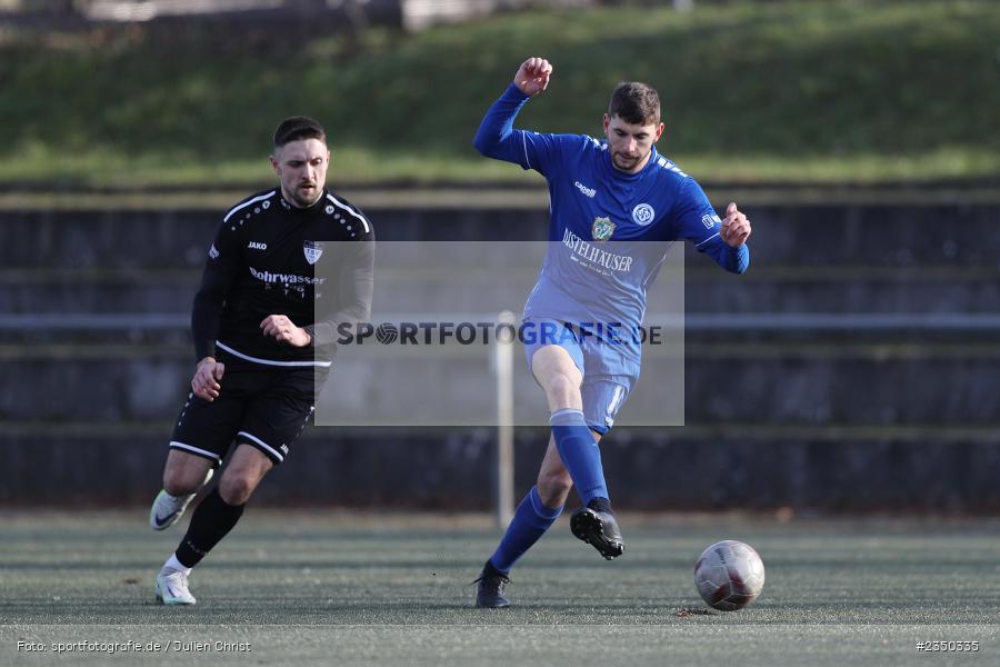 Moritz Renninger, Sepp-Endres-Sportanlage, Würzburg, 29.01.2023, sport, action, Fussball, BFV, Landesfreundschaftsspiele, Landesliga Nordwest, Bayernliga Nord, TSV, FV04, WFV, TSV Unterpleichfeld, Würzburger FV - Bild-ID: 2350335