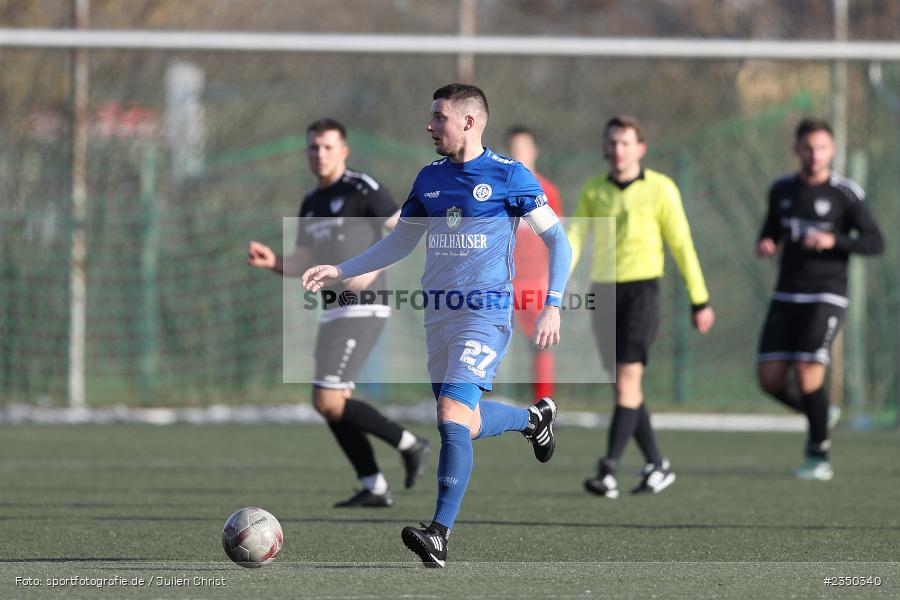 Dennie Michel, Sepp-Endres-Sportanlage, Würzburg, 29.01.2023, sport, action, Fussball, BFV, Landesfreundschaftsspiele, Landesliga Nordwest, Bayernliga Nord, TSV, FV04, WFV, TSV Unterpleichfeld, Würzburger FV - Bild-ID: 2350340