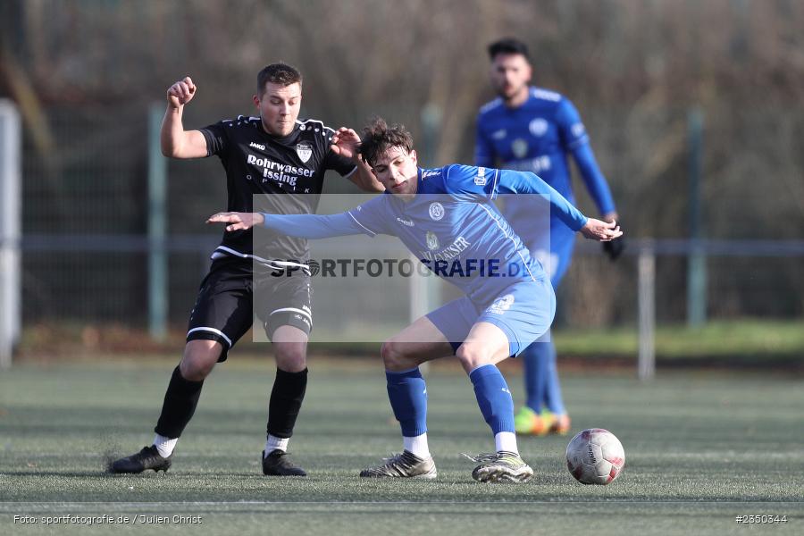 Nils Hock, Sepp-Endres-Sportanlage, Würzburg, 29.01.2023, sport, action, Fussball, BFV, Landesfreundschaftsspiele, Landesliga Nordwest, Bayernliga Nord, TSV, FV04, WFV, TSV Unterpleichfeld, Würzburger FV - Bild-ID: 2350344