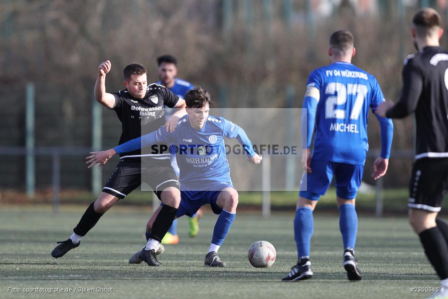 Nils Hock, Sepp-Endres-Sportanlage, Würzburg, 29.01.2023, sport, action, Fussball, BFV, Landesfreundschaftsspiele, Landesliga Nordwest, Bayernliga Nord, TSV, FV04, WFV, TSV Unterpleichfeld, Würzburger FV - Bild-ID: 2350345