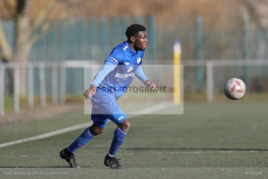 Jayson Tuda, Sepp-Endres-Sportanlage, Würzburg, 29.01.2023, sport, action, Fussball, BFV, Landesfreundschaftsspiele, Landesliga Nordwest, Bayernliga Nord, TSV, FV04, WFV, TSV Unterpleichfeld, Würzburger FV - Bild-ID: 2350368