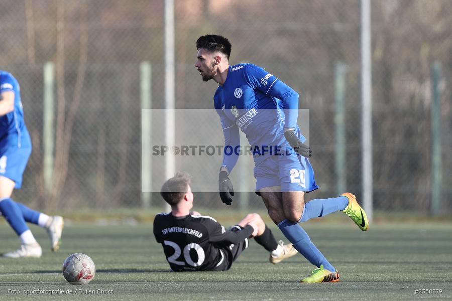 Triandafil Ceraj, Sepp-Endres-Sportanlage, Würzburg, 29.01.2023, sport, action, Fussball, BFV, Landesfreundschaftsspiele, Landesliga Nordwest, Bayernliga Nord, TSV, FV04, WFV, TSV Unterpleichfeld, Würzburger FV - Bild-ID: 2350379