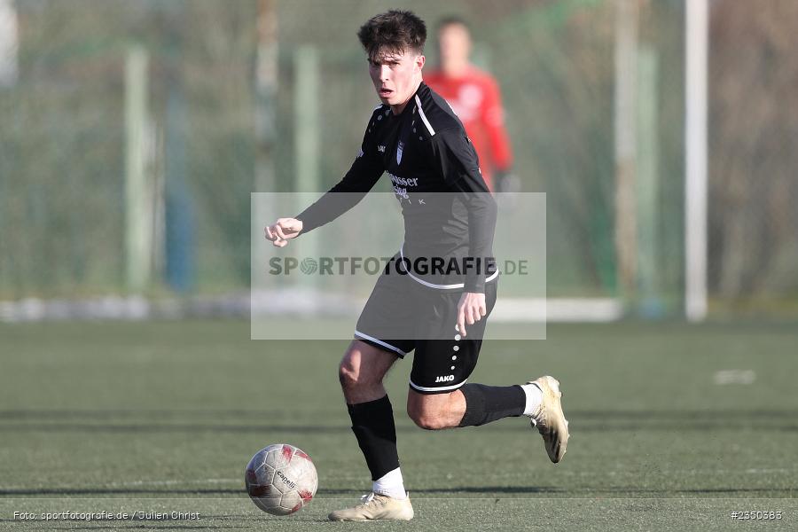 Jan Rabe, Sepp-Endres-Sportanlage, Würzburg, 29.01.2023, sport, action, Fussball, BFV, Landesfreundschaftsspiele, Landesliga Nordwest, Bayernliga Nord, TSV, FV04, WFV, TSV Unterpleichfeld, Würzburger FV - Bild-ID: 2350383