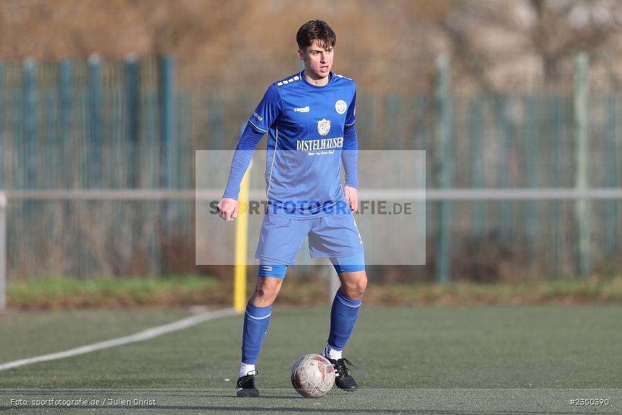 Luis Wagner, Sepp-Endres-Sportanlage, Würzburg, 29.01.2023, sport, action, Fussball, BFV, Landesfreundschaftsspiele, Landesliga Nordwest, Bayernliga Nord, TSV, FV04, WFV, TSV Unterpleichfeld, Würzburger FV - Bild-ID: 2350390