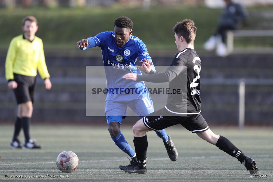 Jayson Tuda, Sepp-Endres-Sportanlage, Würzburg, 29.01.2023, sport, action, Fussball, BFV, Landesfreundschaftsspiele, Landesliga Nordwest, Bayernliga Nord, TSV, FV04, WFV, TSV Unterpleichfeld, Würzburger FV - Bild-ID: 2350395