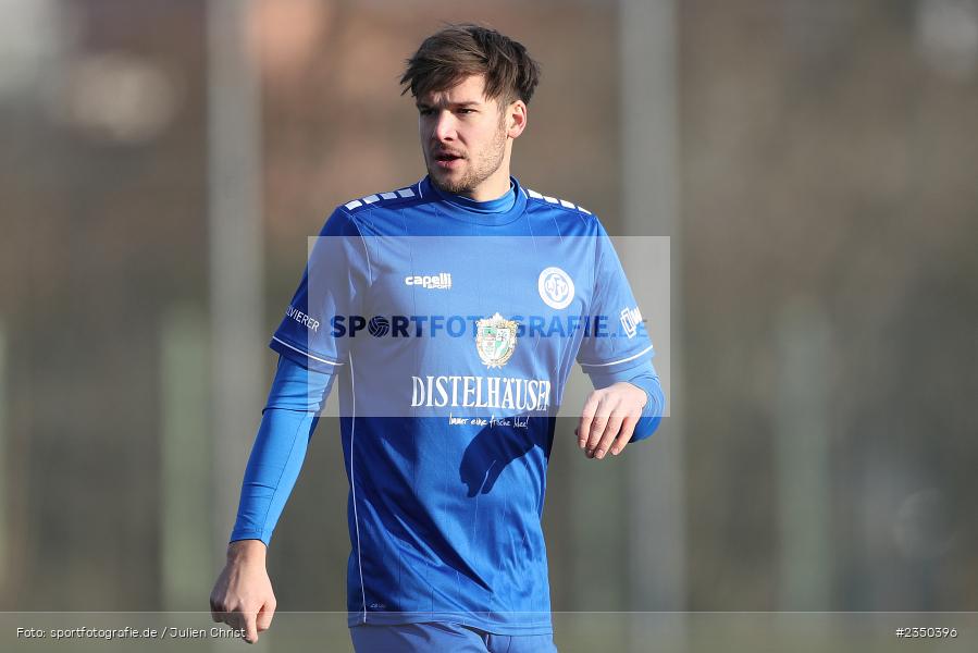 Moritz Lotzen, Sepp-Endres-Sportanlage, Würzburg, 29.01.2023, sport, action, Fussball, BFV, Landesfreundschaftsspiele, Landesliga Nordwest, Bayernliga Nord, TSV, FV04, WFV, TSV Unterpleichfeld, Würzburger FV - Bild-ID: 2350396
