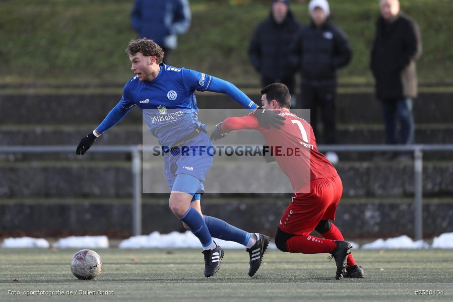 Julian Wild, Sepp-Endres-Sportanlage, Würzburg, 29.01.2023, sport, action, Fussball, BFV, Landesfreundschaftsspiele, Landesliga Nordwest, Bayernliga Nord, TSV, FV04, WFV, TSV Unterpleichfeld, Würzburger FV - Bild-ID: 2350404