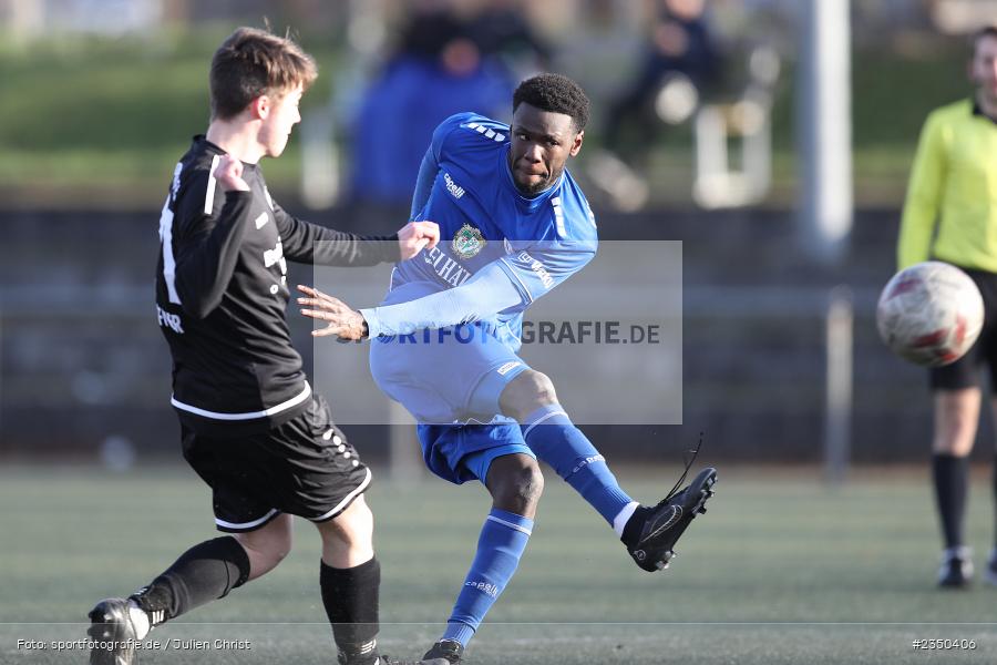 Jayson Tuda, Sepp-Endres-Sportanlage, Würzburg, 29.01.2023, sport, action, Fussball, BFV, Landesfreundschaftsspiele, Landesliga Nordwest, Bayernliga Nord, TSV, FV04, WFV, TSV Unterpleichfeld, Würzburger FV - Bild-ID: 2350406