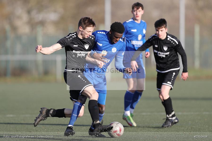 Jayson Tuda, Sepp-Endres-Sportanlage, Würzburg, 29.01.2023, sport, action, Fussball, BFV, Landesfreundschaftsspiele, Landesliga Nordwest, Bayernliga Nord, TSV, FV04, WFV, TSV Unterpleichfeld, Würzburger FV - Bild-ID: 2350409