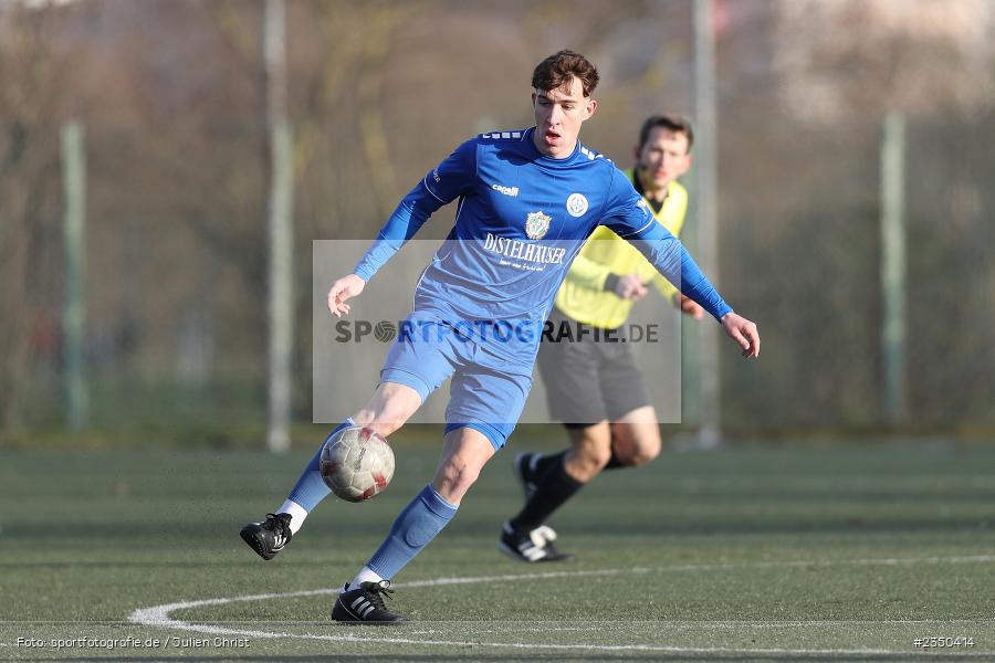 Simon Schäffer, Sepp-Endres-Sportanlage, Würzburg, 29.01.2023, sport, action, Fussball, BFV, Landesfreundschaftsspiele, Landesliga Nordwest, Bayernliga Nord, TSV, FV04, WFV, TSV Unterpleichfeld, Würzburger FV - Bild-ID: 2350414