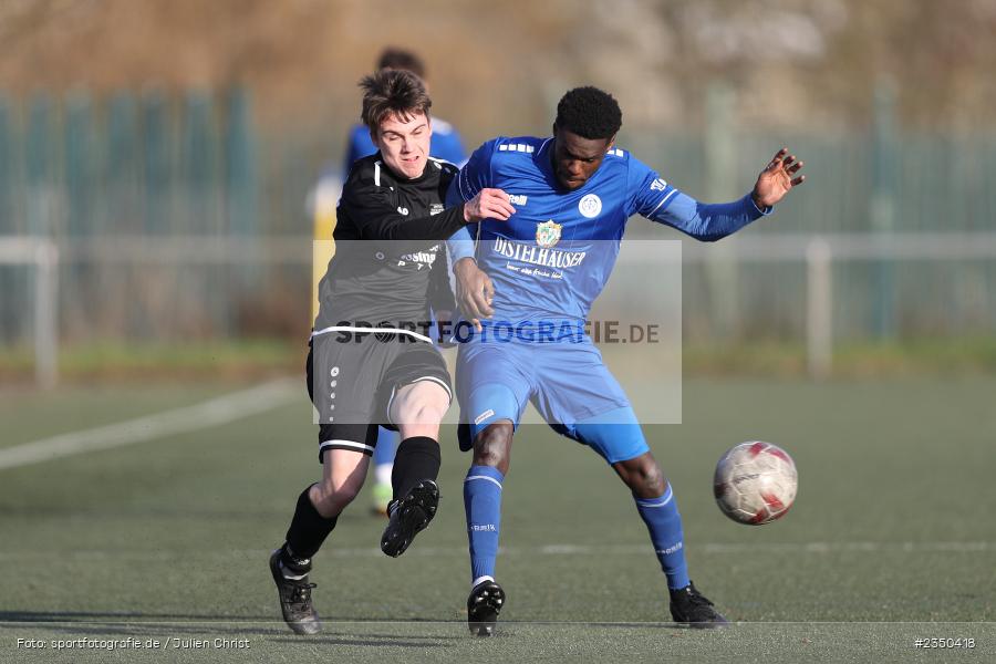 Tom Oeffner, Sepp-Endres-Sportanlage, Würzburg, 29.01.2023, sport, action, Fussball, BFV, Landesfreundschaftsspiele, Landesliga Nordwest, Bayernliga Nord, TSV, FV04, WFV, TSV Unterpleichfeld, Würzburger FV - Bild-ID: 2350418