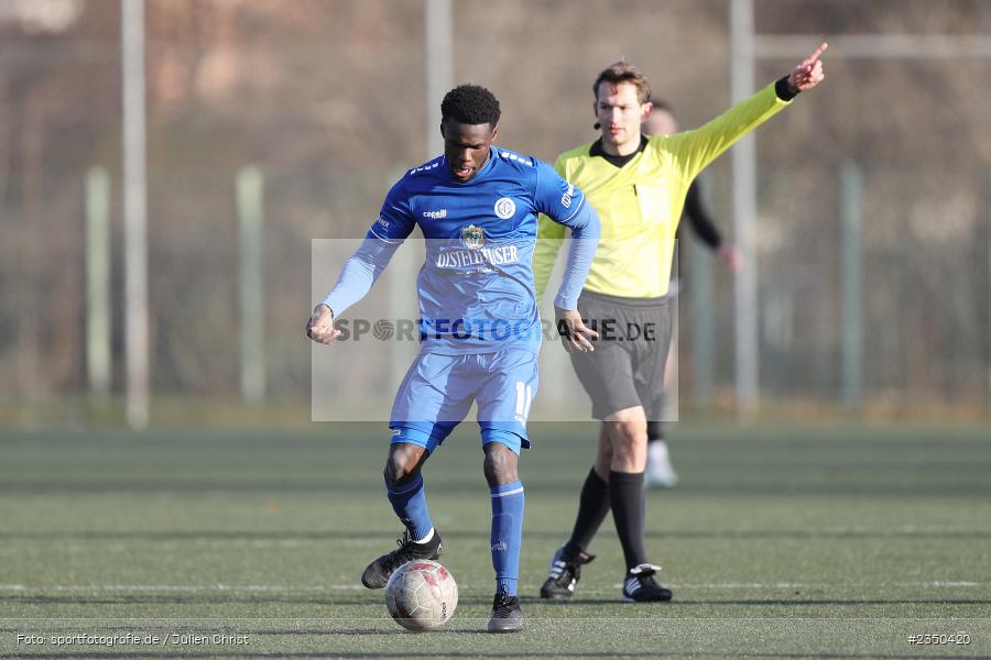 Jayson Tuda, Sepp-Endres-Sportanlage, Würzburg, 29.01.2023, sport, action, Fussball, BFV, Landesfreundschaftsspiele, Landesliga Nordwest, Bayernliga Nord, TSV, FV04, WFV, TSV Unterpleichfeld, Würzburger FV - Bild-ID: 2350420