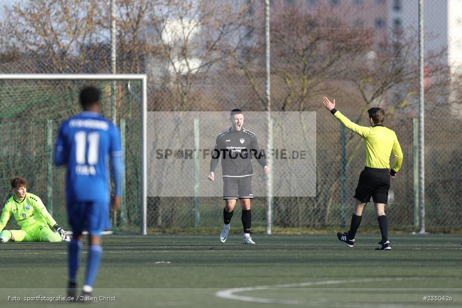 Lukas Huscher, Sepp-Endres-Sportanlage, Würzburg, 29.01.2023, sport, action, Fussball, BFV, Landesfreundschaftsspiele, Landesliga Nordwest, Bayernliga Nord, TSV, FV04, WFV, TSV Unterpleichfeld, Würzburger FV - Bild-ID: 2350426