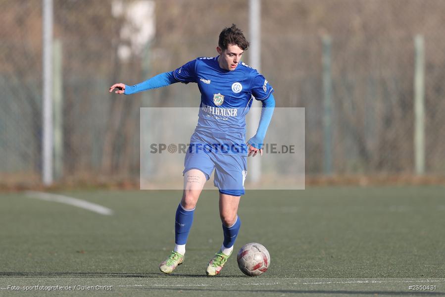 Tim Herbert, Sepp-Endres-Sportanlage, Würzburg, 29.01.2023, sport, action, Fussball, BFV, Landesfreundschaftsspiele, Landesliga Nordwest, Bayernliga Nord, TSV, FV04, WFV, TSV Unterpleichfeld, Würzburger FV - Bild-ID: 2350431