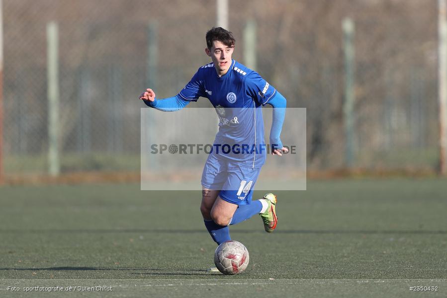 Tim Herbert, Sepp-Endres-Sportanlage, Würzburg, 29.01.2023, sport, action, Fussball, BFV, Landesfreundschaftsspiele, Landesliga Nordwest, Bayernliga Nord, TSV, FV04, WFV, TSV Unterpleichfeld, Würzburger FV - Bild-ID: 2350432