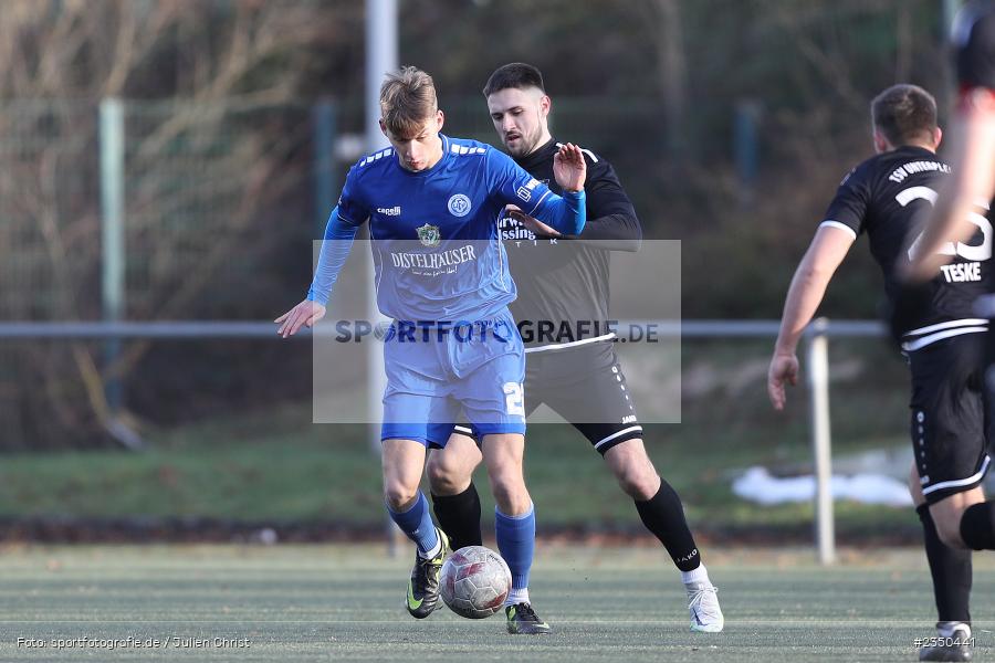 Nicolas Reinhart, Sepp-Endres-Sportanlage, Würzburg, 29.01.2023, sport, action, Fussball, BFV, Landesfreundschaftsspiele, Landesliga Nordwest, Bayernliga Nord, TSV, FV04, WFV, TSV Unterpleichfeld, Würzburger FV - Bild-ID: 2350441