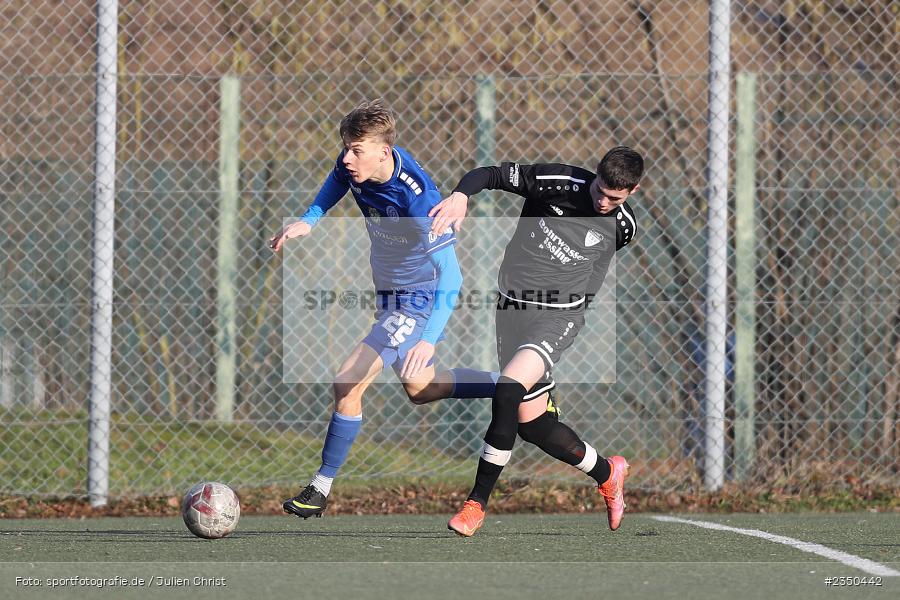 Nicolas Reinhart, Sepp-Endres-Sportanlage, Würzburg, 29.01.2023, sport, action, Fussball, BFV, Landesfreundschaftsspiele, Landesliga Nordwest, Bayernliga Nord, TSV, FV04, WFV, TSV Unterpleichfeld, Würzburger FV - Bild-ID: 2350442