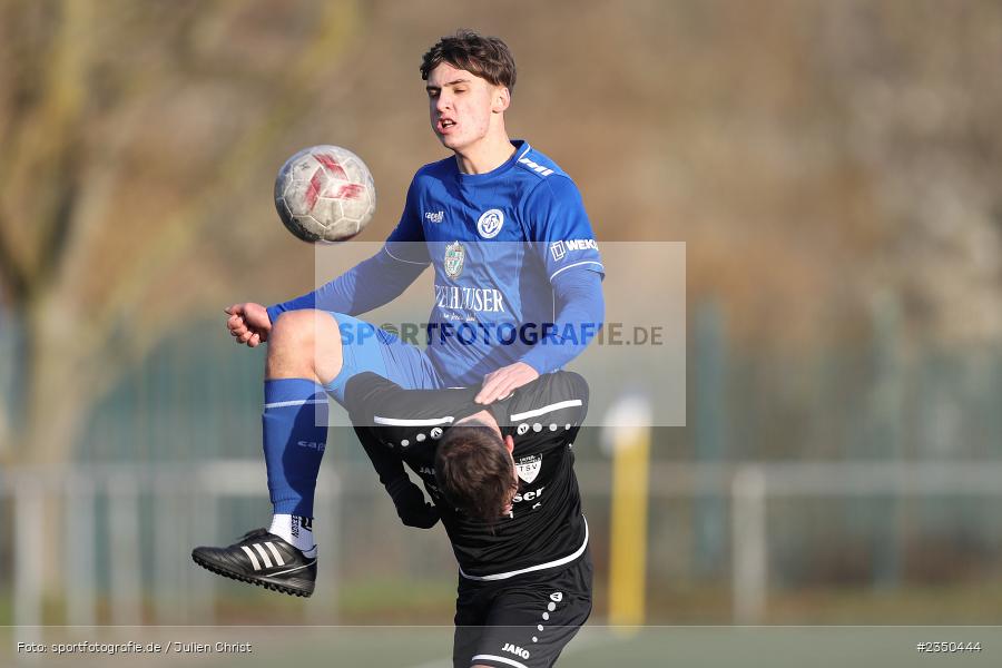 Luis Wagner, Sepp-Endres-Sportanlage, Würzburg, 29.01.2023, sport, action, Fussball, BFV, Landesfreundschaftsspiele, Landesliga Nordwest, Bayernliga Nord, TSV, FV04, WFV, TSV Unterpleichfeld, Würzburger FV - Bild-ID: 2350444