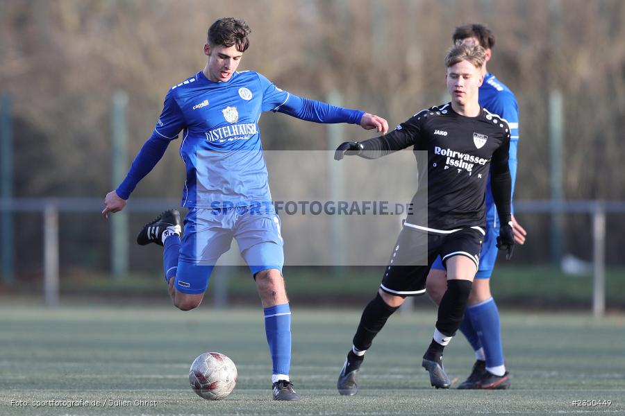 Luis Wagner, Sepp-Endres-Sportanlage, Würzburg, 29.01.2023, sport, action, Fussball, BFV, Landesfreundschaftsspiele, Landesliga Nordwest, Bayernliga Nord, TSV, FV04, WFV, TSV Unterpleichfeld, Würzburger FV - Bild-ID: 2350449