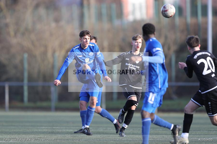 Luis Wagner, Sepp-Endres-Sportanlage, Würzburg, 29.01.2023, sport, action, Fussball, BFV, Landesfreundschaftsspiele, Landesliga Nordwest, Bayernliga Nord, TSV, FV04, WFV, TSV Unterpleichfeld, Würzburger FV - Bild-ID: 2350450