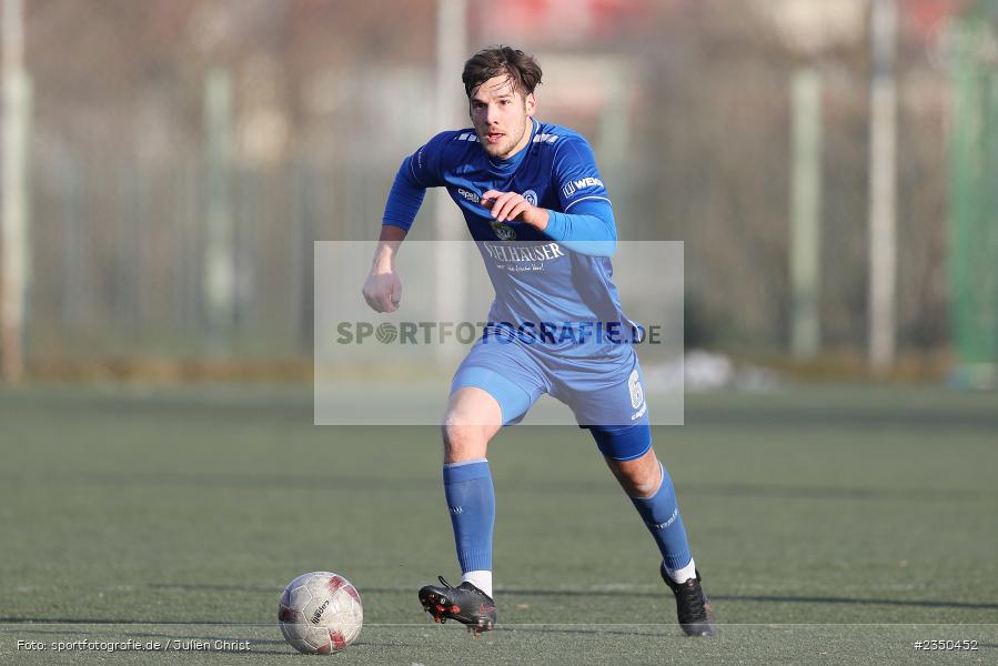 Moritz Lotzen, Sepp-Endres-Sportanlage, Würzburg, 29.01.2023, sport, action, Fussball, BFV, Landesfreundschaftsspiele, Landesliga Nordwest, Bayernliga Nord, TSV, FV04, WFV, TSV Unterpleichfeld, Würzburger FV - Bild-ID: 2350452