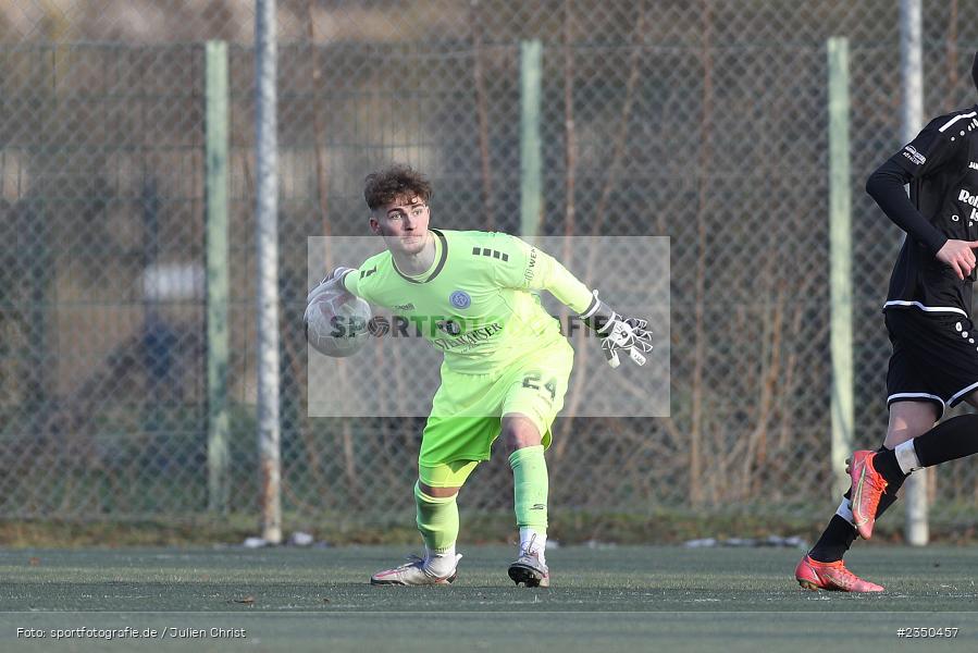 Julian Schmidt, Sepp-Endres-Sportanlage, Würzburg, 29.01.2023, sport, action, Fussball, BFV, Landesfreundschaftsspiele, Landesliga Nordwest, Bayernliga Nord, TSV, FV04, WFV, TSV Unterpleichfeld, Würzburger FV - Bild-ID: 2350457