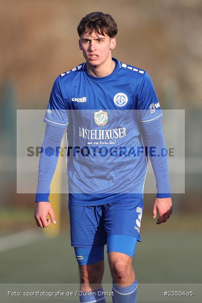 Luis Wagner, Sepp-Endres-Sportanlage, Würzburg, 29.01.2023, sport, action, Fussball, BFV, Landesfreundschaftsspiele, Landesliga Nordwest, Bayernliga Nord, TSV, FV04, WFV, TSV Unterpleichfeld, Würzburger FV - Bild-ID: 2350465