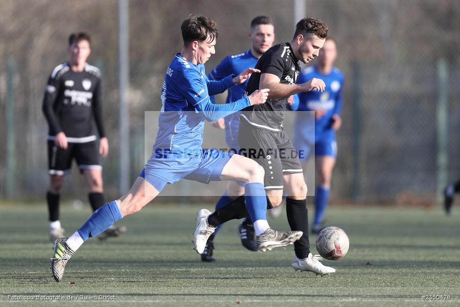 Leon Vollmuth, Sepp-Endres-Sportanlage, Würzburg, 29.01.2023, sport, action, Fussball, BFV, Landesfreundschaftsspiele, Landesliga Nordwest, Bayernliga Nord, TSV, FV04, WFV, TSV Unterpleichfeld, Würzburger FV - Bild-ID: 2350478