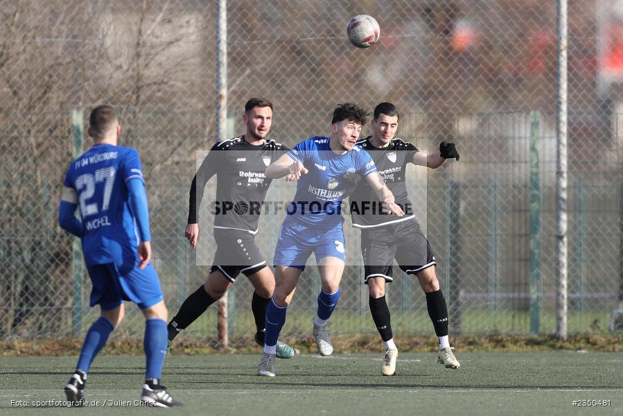 Moritz Gündling, Sepp-Endres-Sportanlage, Würzburg, 29.01.2023, sport, action, Fussball, BFV, Landesfreundschaftsspiele, Landesliga Nordwest, Bayernliga Nord, TSV, FV04, WFV, TSV Unterpleichfeld, Würzburger FV - Bild-ID: 2350481