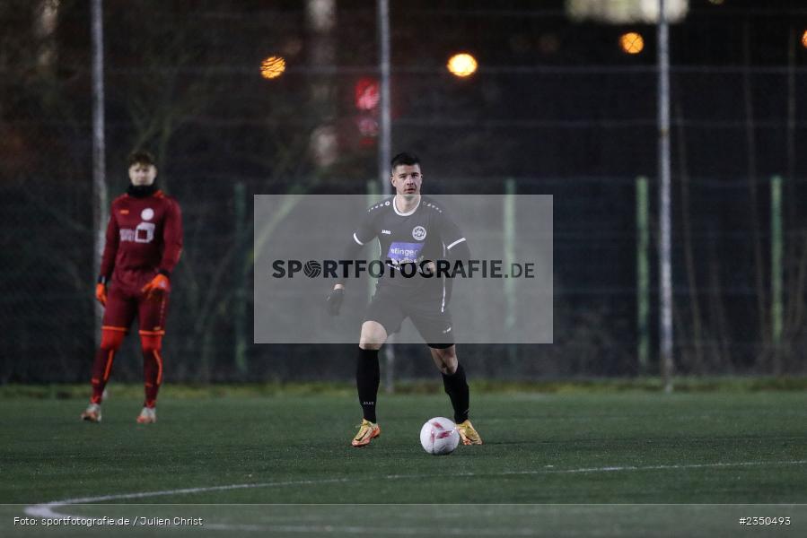 Louis Reinhart, Sepp-Endres-Sportanlage, Würzburg, 02.02.2023, sport, action, Fussball, BFV, Landesfreundschaftsspiele, Landesliga Nordwest, Bayernliga Nord, ASV, FV04, WFV, ASV Rimpar, Würzburger FV - Bild-ID: 2350493 Louis Reinhart, Sepp-Endres-Sportanlage, Würzburg, 02.02.2023, sport, action, Fussball, BFV, Landesfreundschaftsspiele, Landesliga Nordwest, Bayernliga Nord, ASV, FV04, WFV, ASV Rimpar, Würzburger FV - Bild-ID: 2350493
