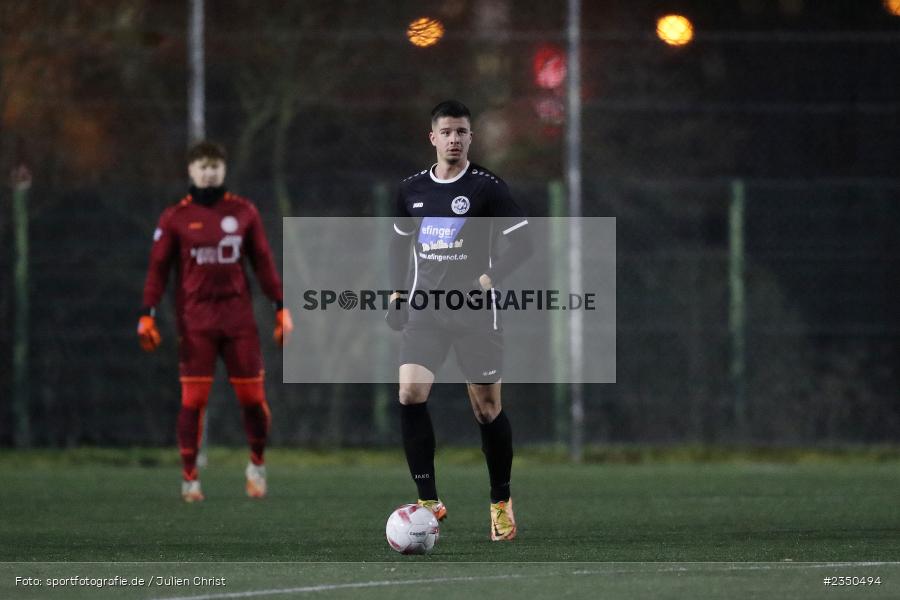 Louis Reinhart, Sepp-Endres-Sportanlage, Würzburg, 02.02.2023, sport, action, Fussball, BFV, Landesfreundschaftsspiele, Landesliga Nordwest, Bayernliga Nord, ASV, FV04, WFV, ASV Rimpar, Würzburger FV - Bild-ID: 2350494 Louis Reinhart, Sepp-Endres-Sportanlage, Würzburg, 02.02.2023, sport, action, Fussball, BFV, Landesfreundschaftsspiele, Landesliga Nordwest, Bayernliga Nord, ASV, FV04, WFV, ASV Rimpar, Würzburger FV - Bild-ID: 2350494