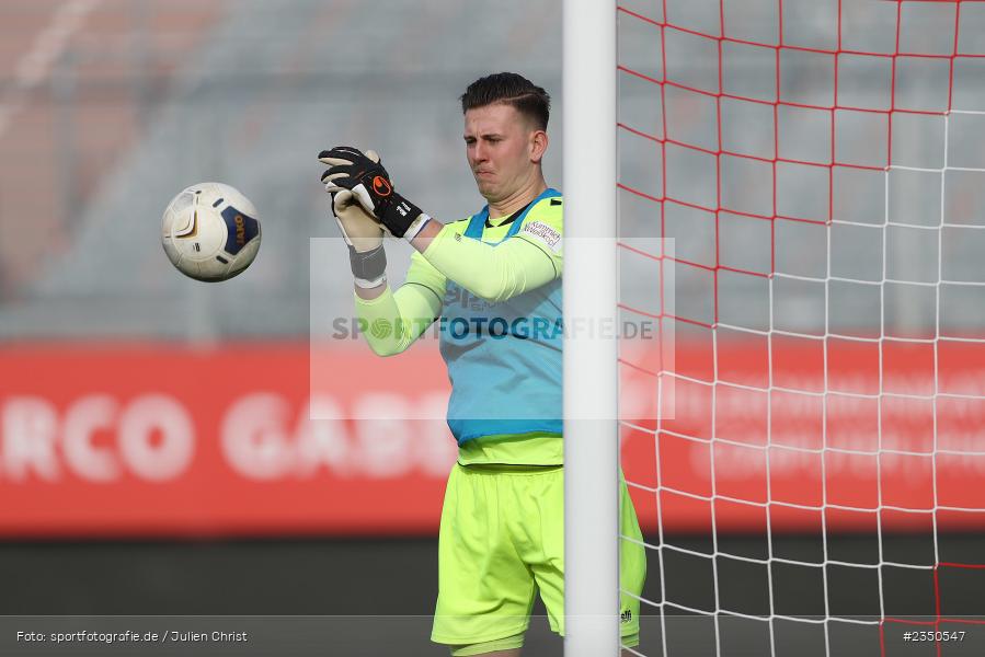 Michel Witte, FLYERALARM Arena, Würzburg, 04.02.2023, sport, action, Fussball, BFV, Landesfreundschaftsspiele, Regionalliga Südwest, Regionalliga Bayern, VFR, FWK, VfR Aalen, FC Würzburger Kickers - Bild-ID: 2350547