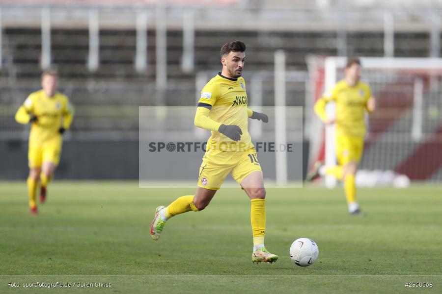 Dardan Karimani, FLYERALARM Arena, Würzburg, 04.02.2023, sport, action, Fussball, BFV, Landesfreundschaftsspiele, Regionalliga Südwest, Regionalliga Bayern, VFR, FWK, VfR Aalen, FC Würzburger Kickers - Bild-ID: 2350568