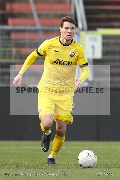 Lukas Müller, FLYERALARM Arena, Würzburg, 04.02.2023, sport, action, Fussball, BFV, Landesfreundschaftsspiele, Regionalliga Südwest, Regionalliga Bayern, VFR, FWK, VfR Aalen, FC Würzburger Kickers - Bild-ID: 2350572
