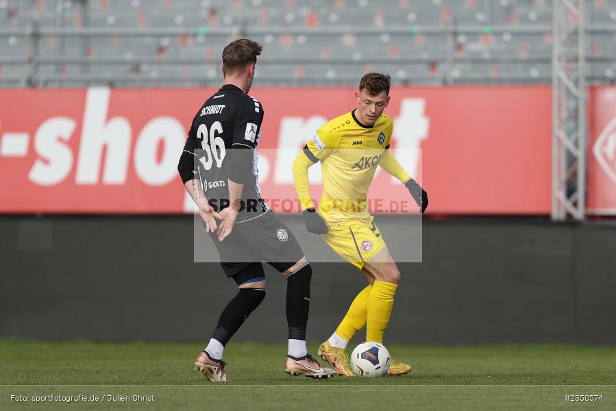 Franz Helmer, FLYERALARM Arena, Würzburg, 04.02.2023, sport, action, Fussball, BFV, Landesfreundschaftsspiele, Regionalliga Südwest, Regionalliga Bayern, VFR, FWK, VfR Aalen, FC Würzburger Kickers - Bild-ID: 2350574